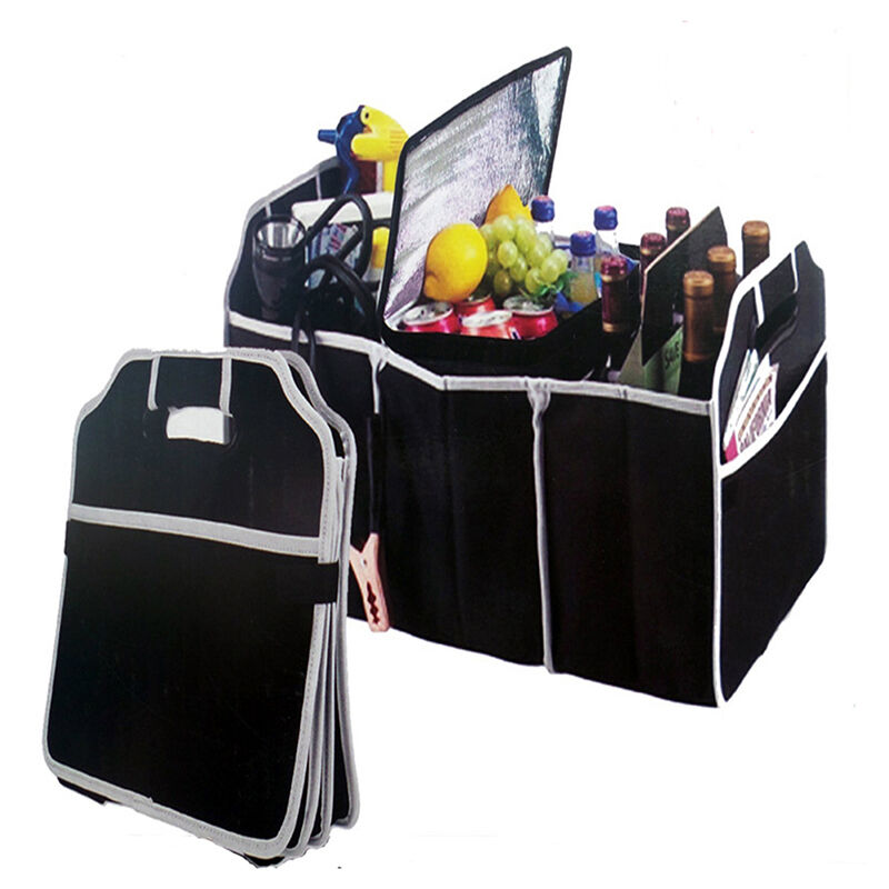Extra Large Car Auto Trunk Organizer with 3 CompartmentsS Lp SJ