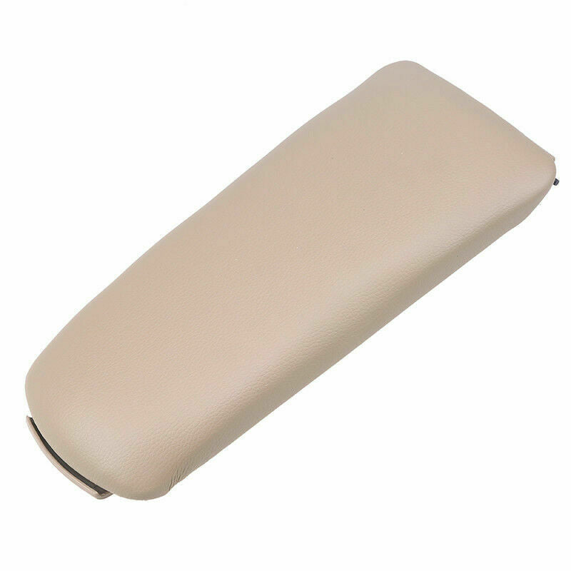 Fit Audi A4 S4 B6 00-09 Leather Armrest Rest Center Box Console Lid Cover Beige