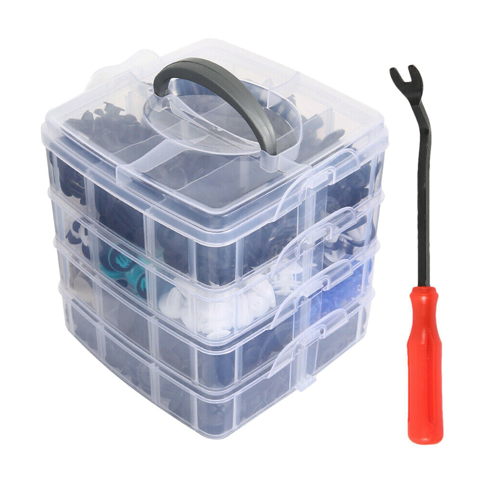 620PCS Car Plastic Retainer Clips Vehicles Mixed Bumper Clip Repair Parts