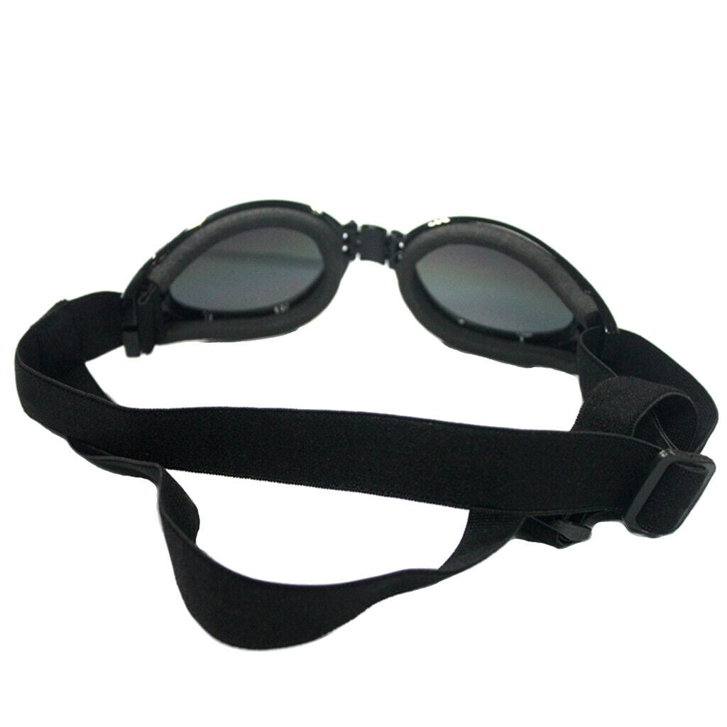 Adjustable Pet Sunglasses Windproof Waterproof Eye Wear Protection