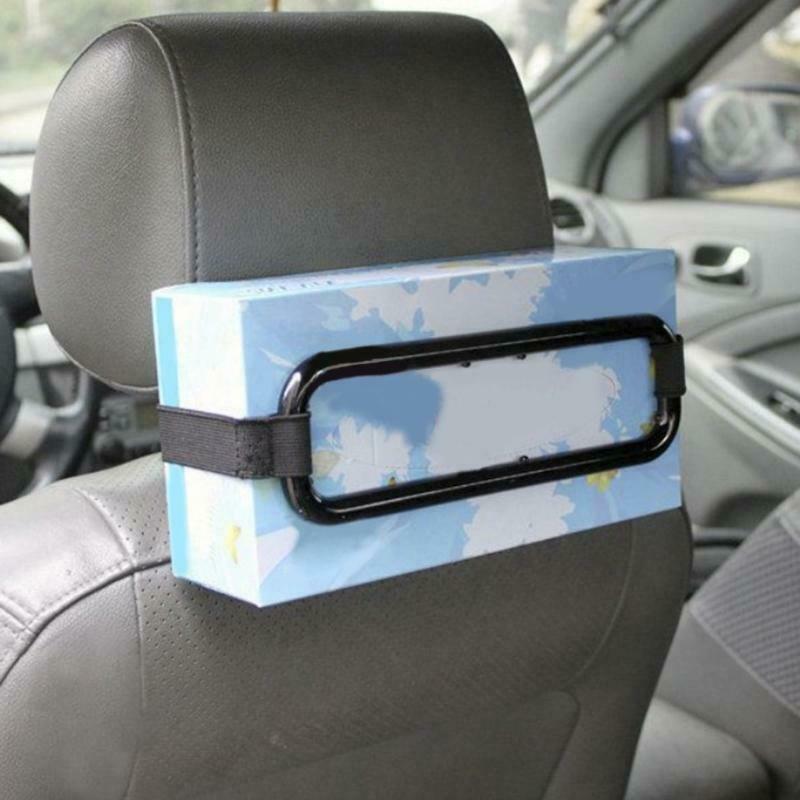Tissue Holder Bracket for Sun Visor Doors Seat Backs Sunroofs Car Accessories