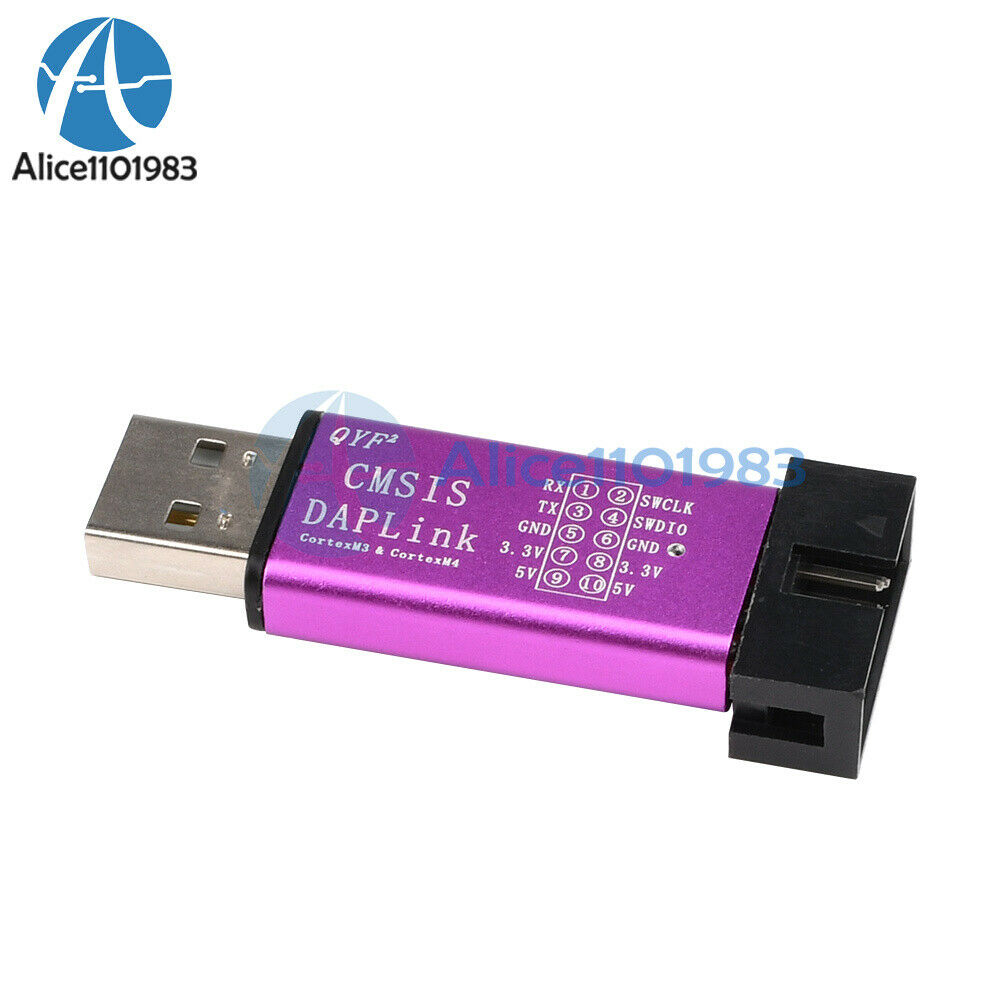 DAPLink Emulator Burner Downloader USB-to-Serial HID Support MDK IAR w/ Line New