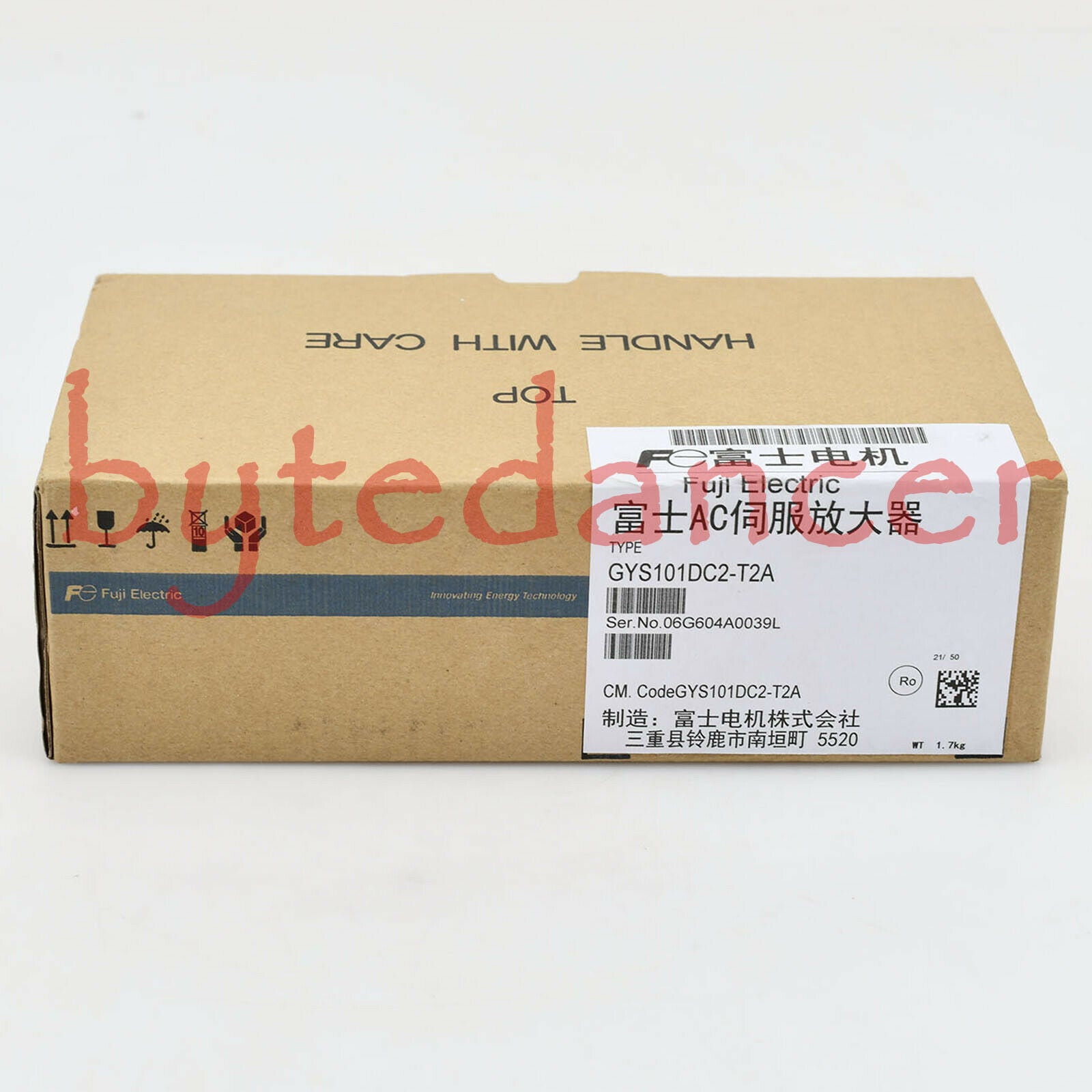 1PC New GYS101DC2-T2A-B servo motor 1year warranty DHL free Ship FU9T BYT