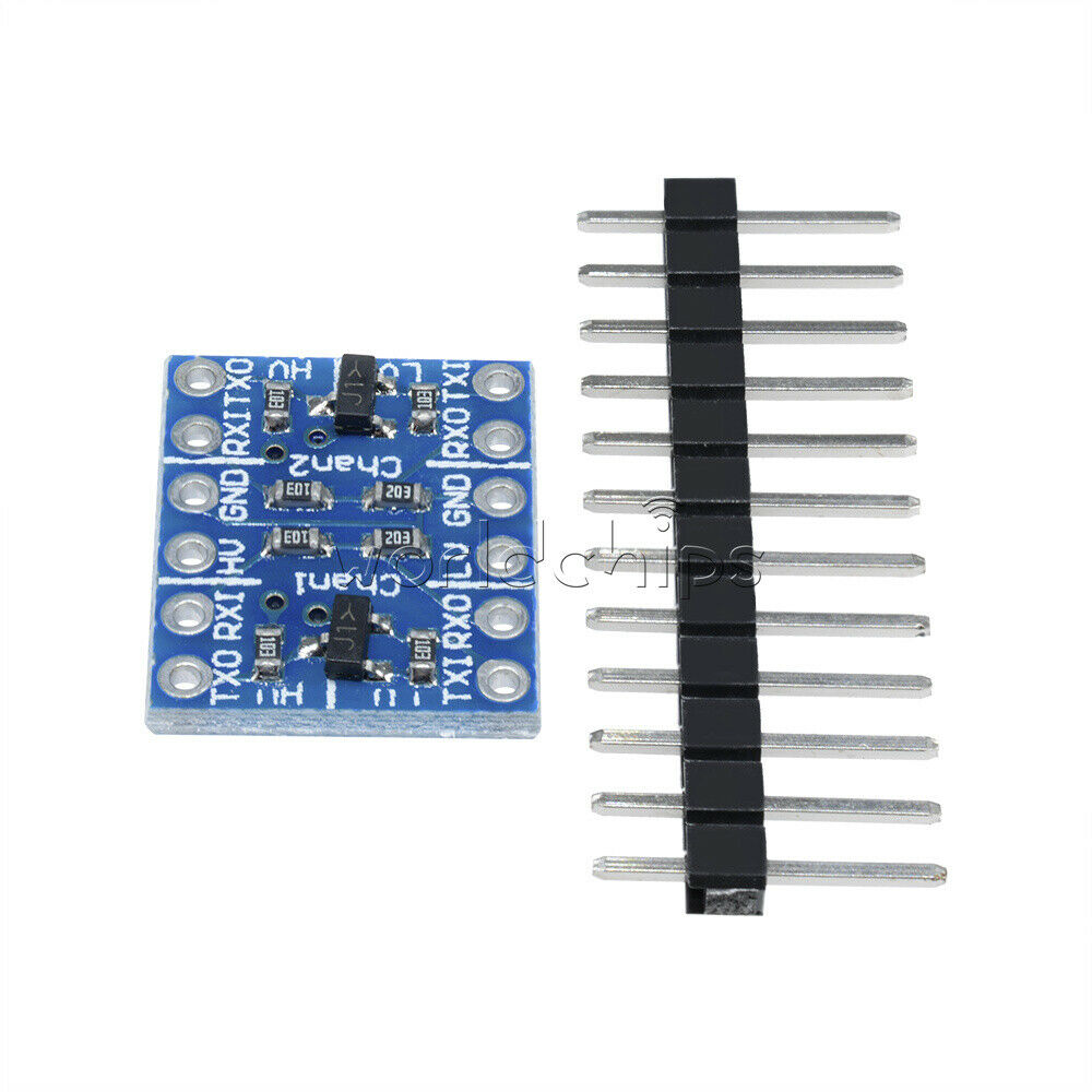 5PCS 2-Channels Bi-Directional Logic Level Converter Module I2C IIC 5V to 3.3V