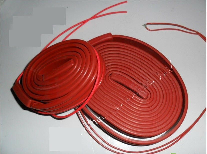 220VAC 500W 25*5000mm Silicon Band  Heater Strip waterproof
