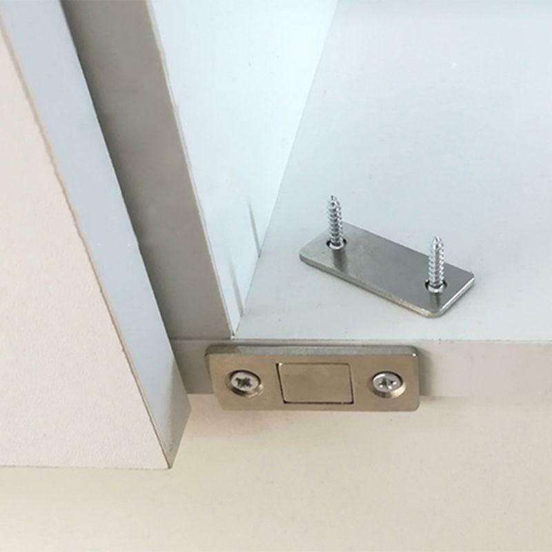 Flat Powerful Door Catches Closer Strong Magnet Catch Latch Stoppers Door Stop