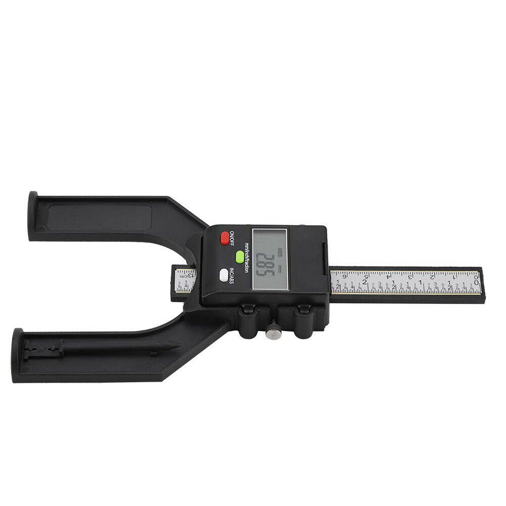 Digital Depth Gauge LCD Magnetic Self Standing Aperture Hand Router Measure Tool