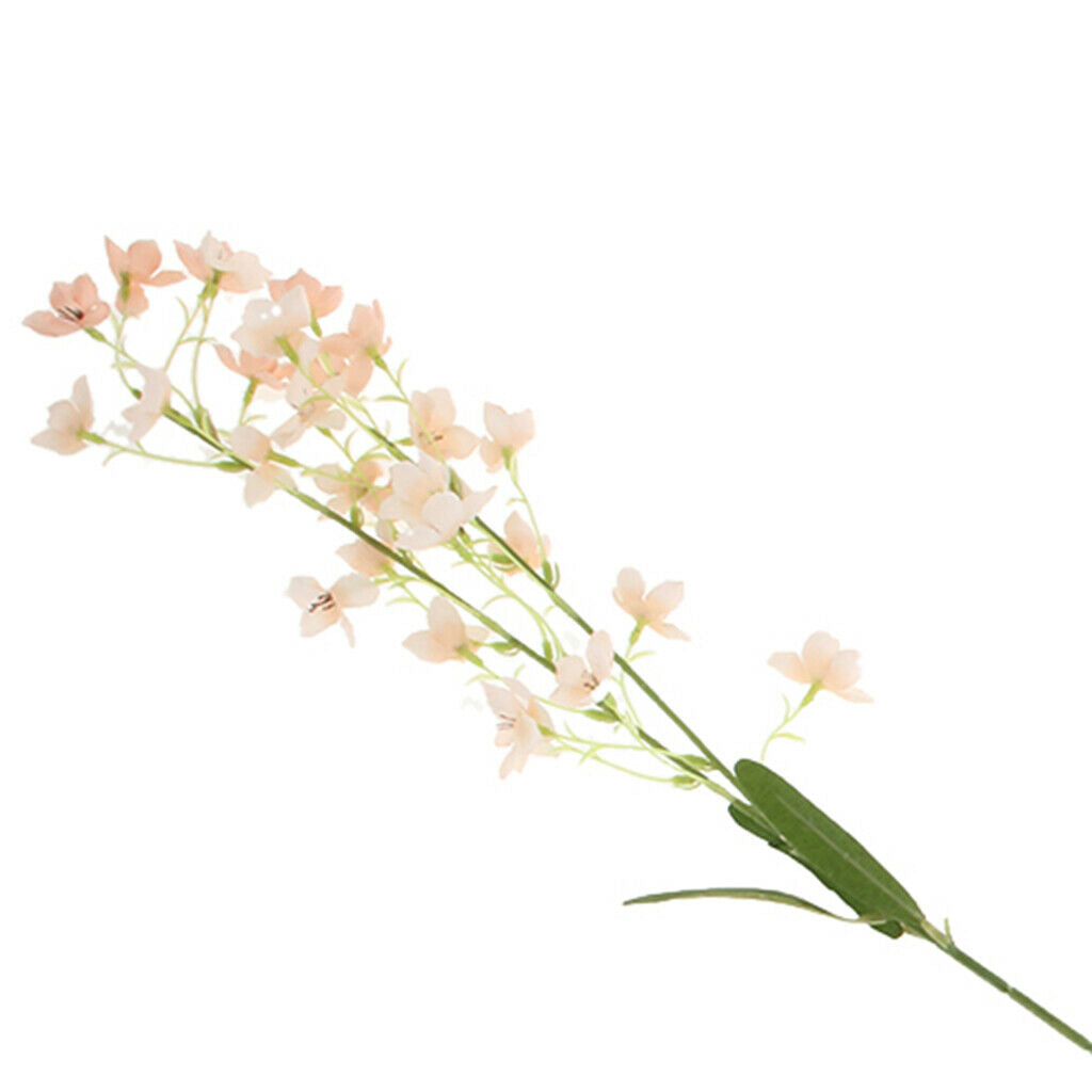 Silk Orchid Flower Wedding Party Bouquet DIY Crafts Home Decor Champagne