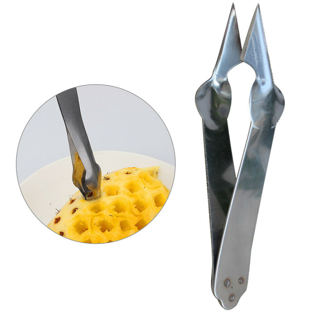 Pineapple Clip Pineapple Peeler Stainless Steel Eye Remover Creative Kitchen New