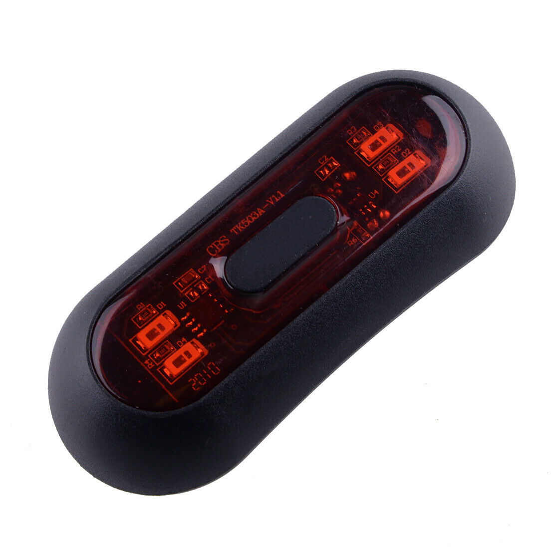 3Mode Motorcycle Bicycle Helmet Night Light Strip Safety Signal LED USB Charger;