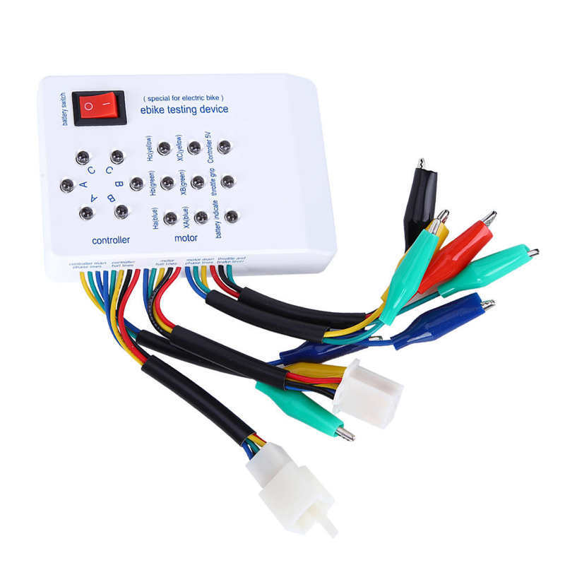 Brushless Motor Controller Tester 24V/36V/48V/60V/72V Electric Bicycle Scooter