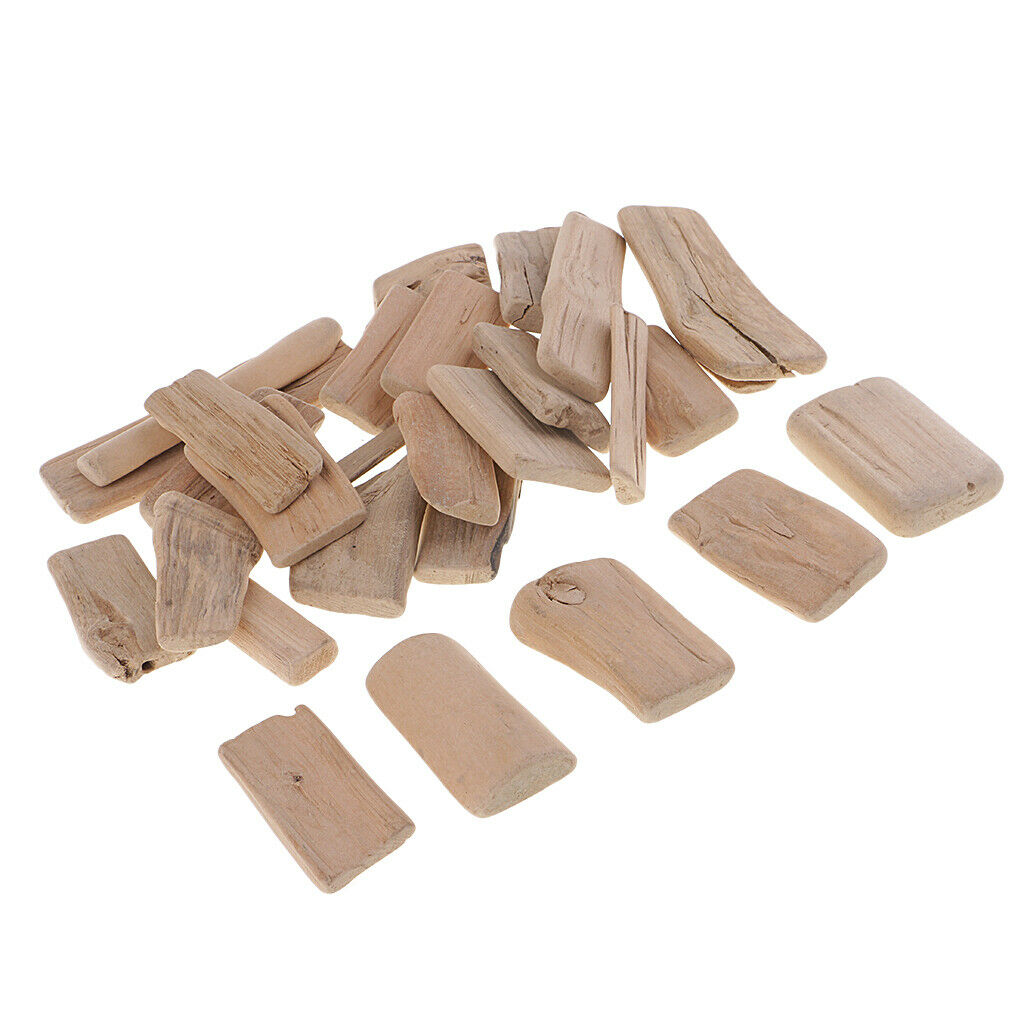 250g Mixed Natural Wooden Pieces Driftwood Holder for Home Decoration Gift