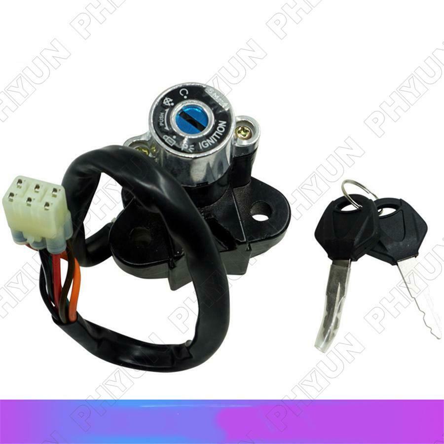 Universal Motorcycle Modified Ignition Key Lock Set Switch Kit Scooter Dirt Bike