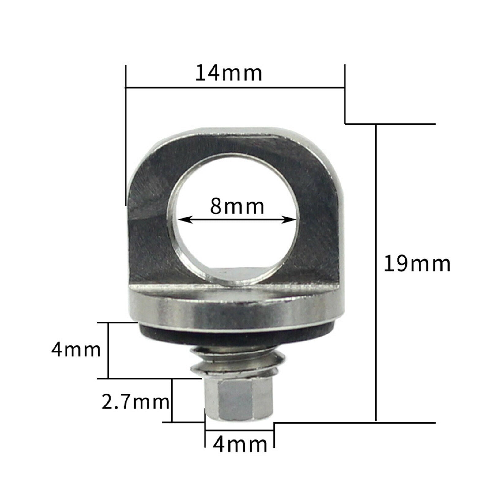Quick-release Metal Screw for Quick Release Neck Strap / R-strap / Neck Strap,