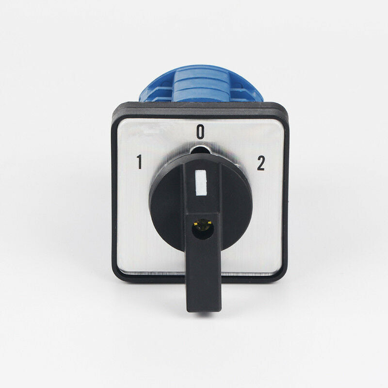 1PCS Universal Combination Switch 660V 125A 3Position (1-0-2) 12 Terminal Number