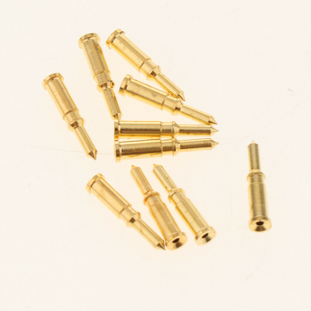 10-Pack Professional RG59 BNC Male Crimp-On Connector for Coaxial Cable