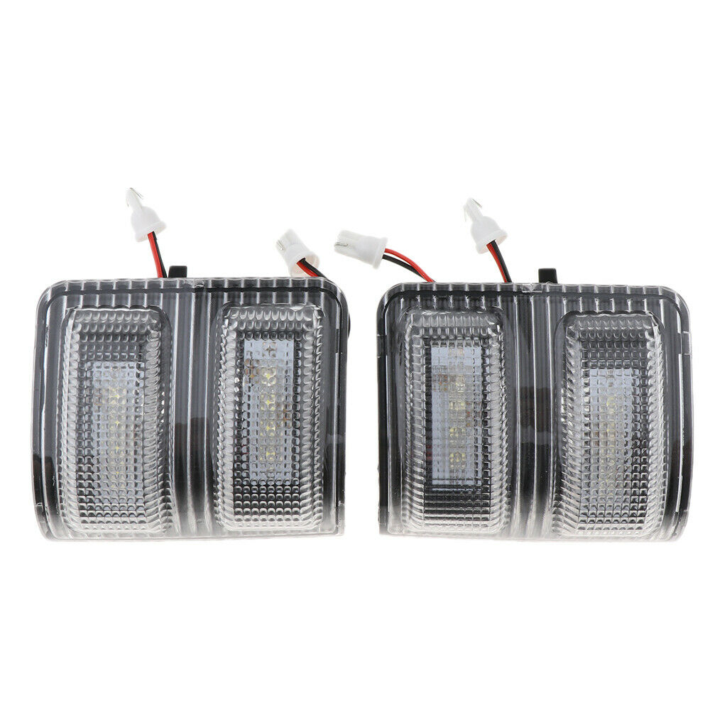 White Car LED Side Mirror Turn Signal Light for Ford 250 F350 F450