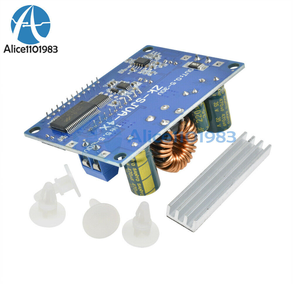 5.5-30V to 0.5-30V  Buck Boost Power Supply Step up down CC CV Module LCD 35W
