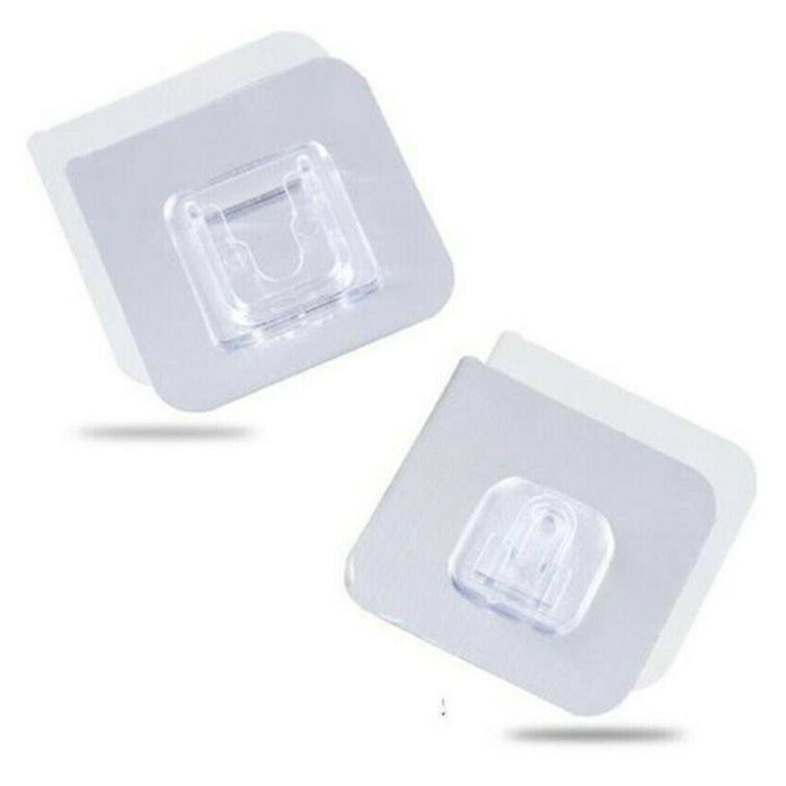 Waterproof Anti-slip PVC Double-sided Hooks No Traces for Bathroom Hooks