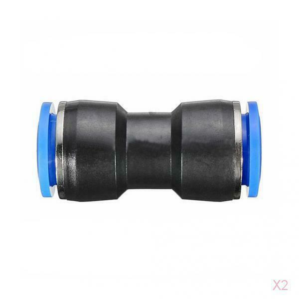 10pcs Pneumatic Fittings Kit (6mm dia) - Quick Fittings Hose Coupler For Air,