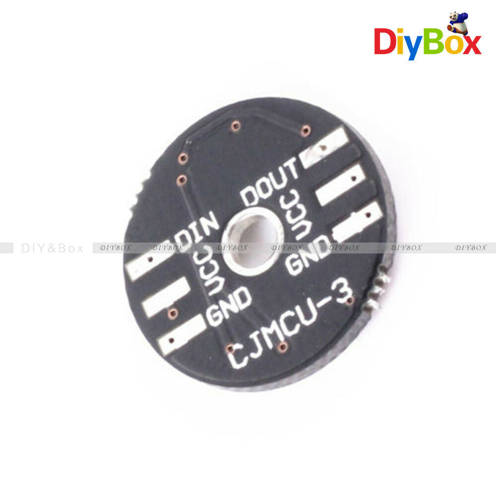 1PC WS2812 3Bit 5V 5050 RGB LED Lamp Panel Board Round Precise for Arduino