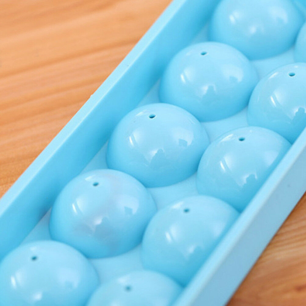 Silicon Ice Cube Party Tray Round Bar Whiskey Ball Maker Mold Sphere Bric.l8
