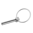 Quick Release Pin, 316 Stainless Steel Marine Hardware Boat/Bimini Top 8mm