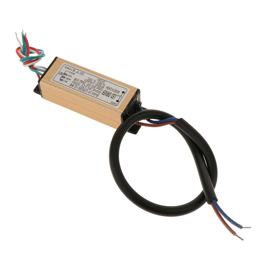RGB LED Power Supply 12V 3-9W AC 24V 9-18W Electronic Fan LED