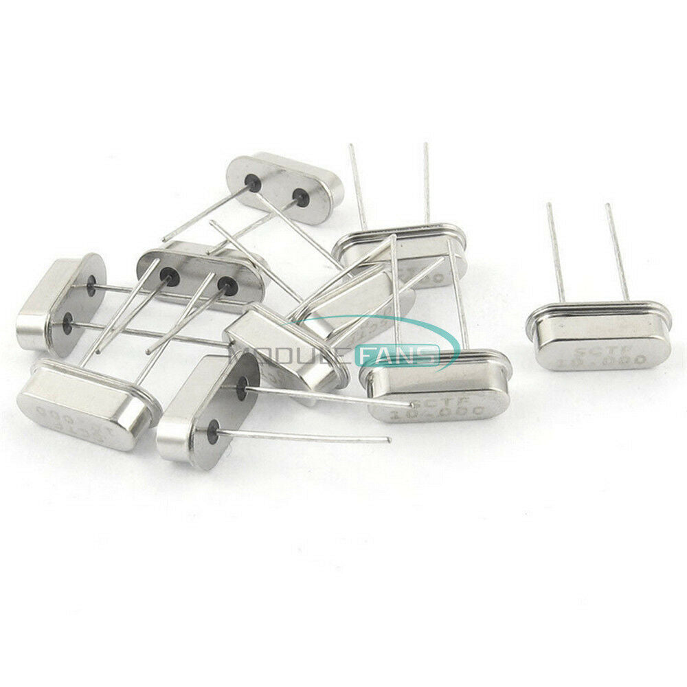 100PCS HC-49S 10.000MHZ 10MHZ 10 MHZ 10M HZ Crystal Oscillator