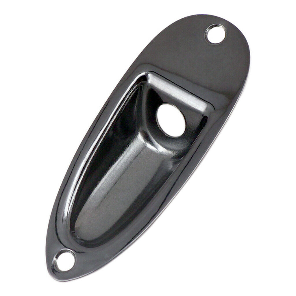 Output Input Jack Socket Plates with String Retainer for Guitar Replacement