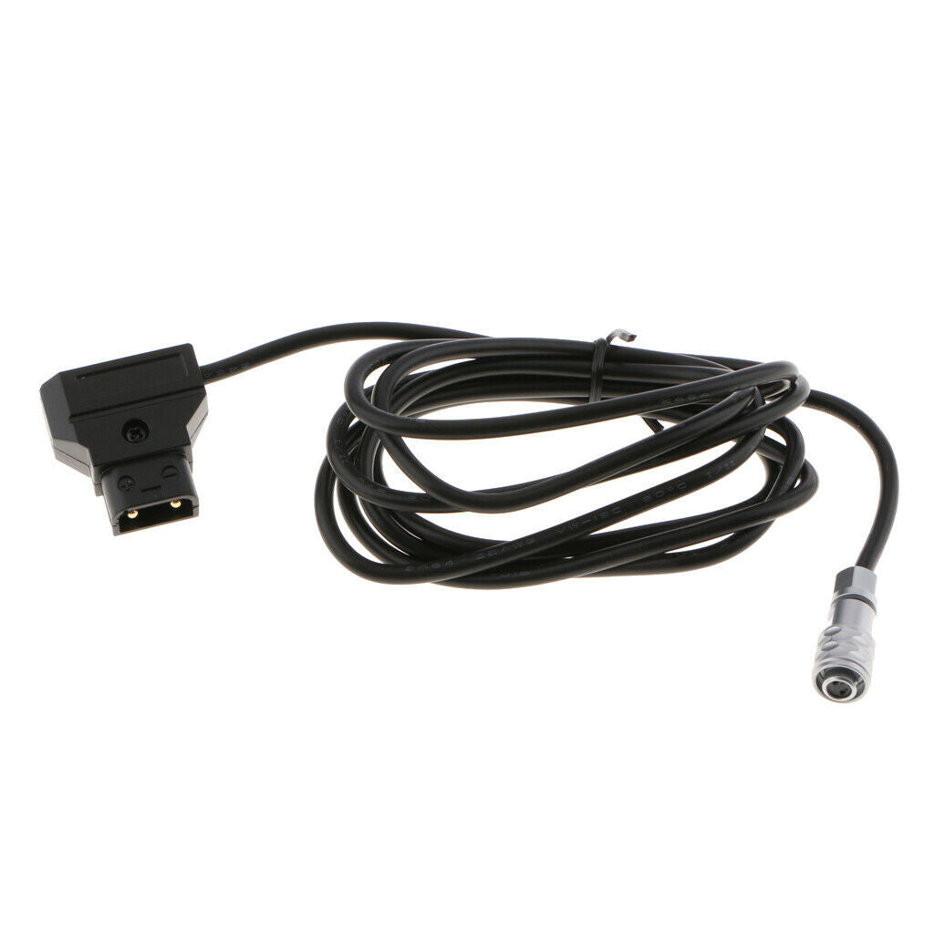 D-Tap Power Cable for Blackmagic  Cinema Camera 4k Coiled+Straight1.5m