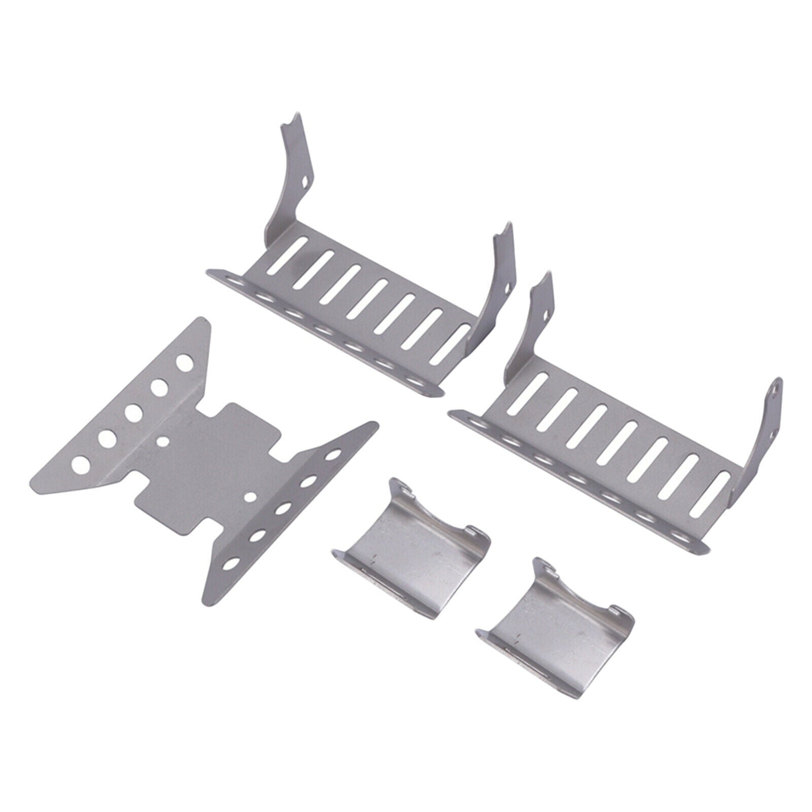1:10 Metal Axle Guard Plate Skid Plate Set RC Chassis Armor Spare Parts Update