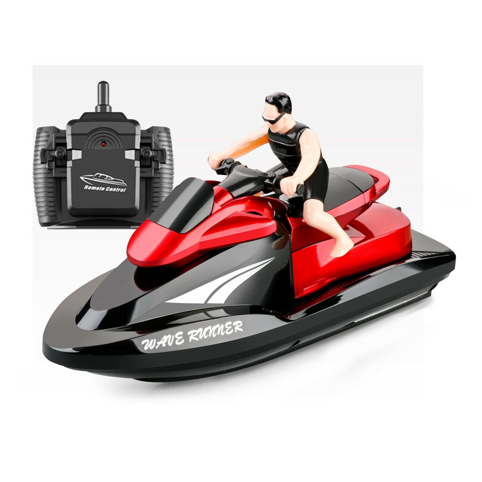 RC Boat Fast RC Boats Toys Gifts for Adults Kids 20Km/h RC 80m   battery