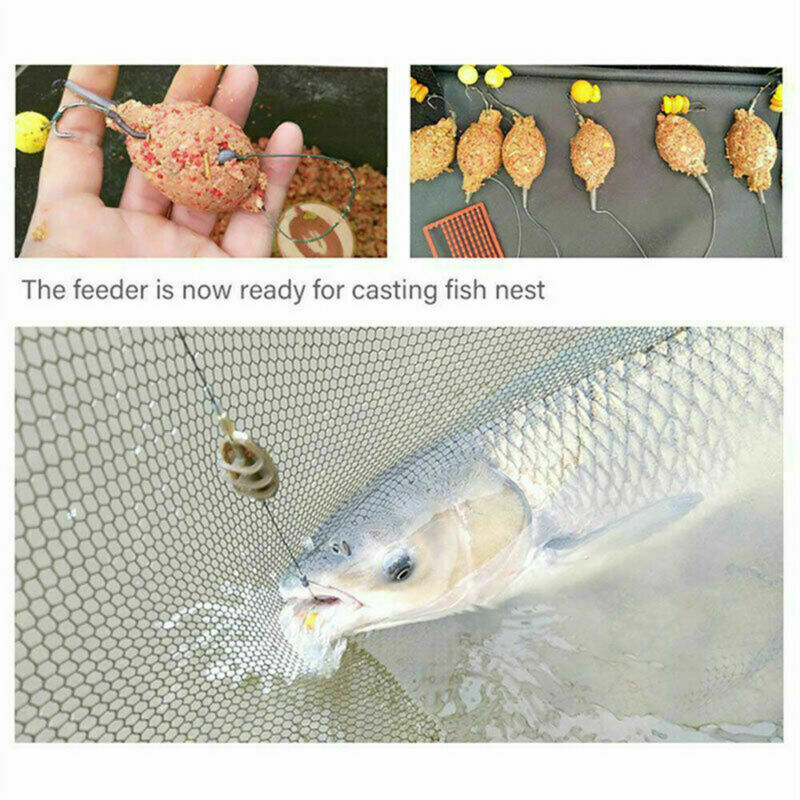 Inline Method Feeders Mould Kit 4+1 For Carp Fishing Tackle Practical Use Set-
