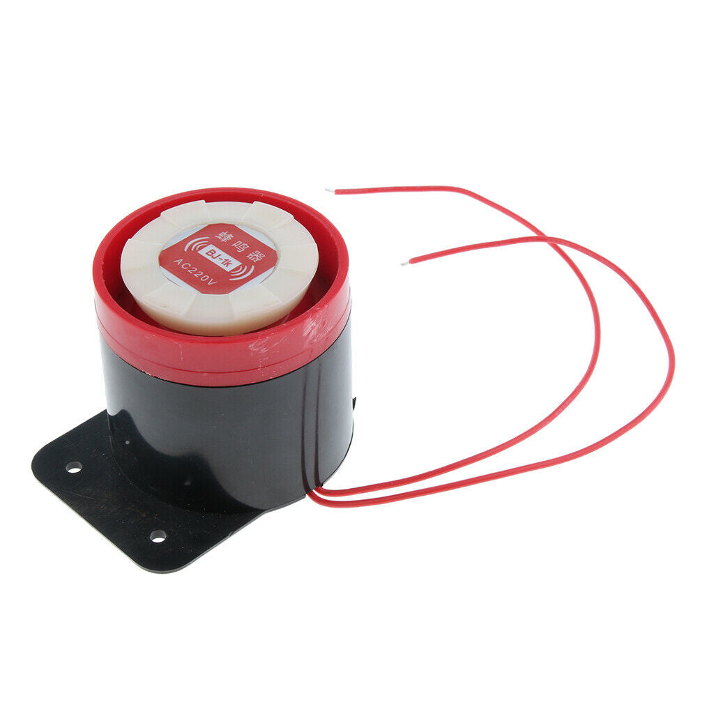 AC220V Continuous Beep Loud Security Alarm Electronic Buzzer 100dB
