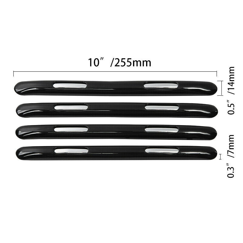 Universal Car Door Edge Scratch Anti-collision Protector Guard Strip Rubber