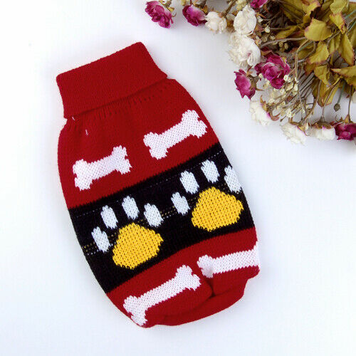 Knitting Turtleneck Sweater Clothes For Dogs Pet S