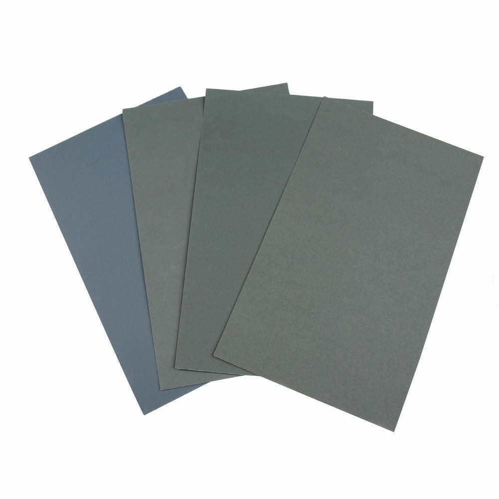 6x Waterproof Abrasive Wet Sand Paper Grit P600/1000/1200/1500/2000/2500