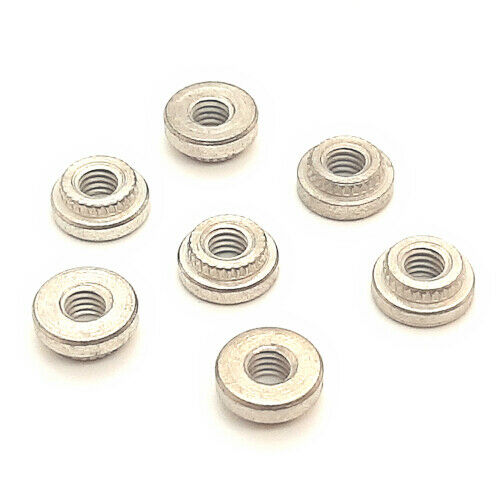 [100pcs] CBSO-M4-2-ET Spacer Nut M4x8.5x2.2mm SPACER