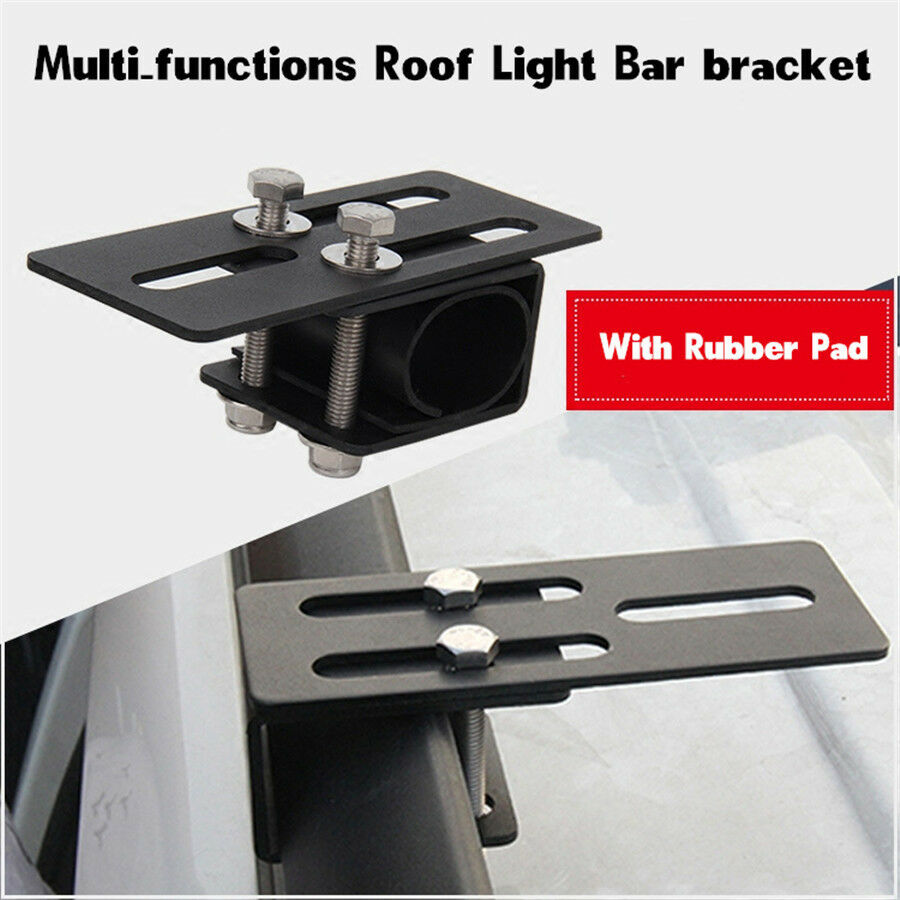 Pair for work light Car roof rack light bracket bumper bull bar Mounting holder