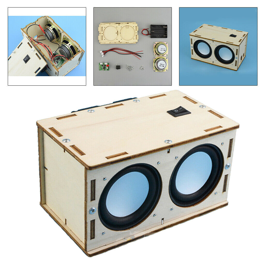 Stereo Bluetooth Speaker Material Physical Science Teaching Toys Craft