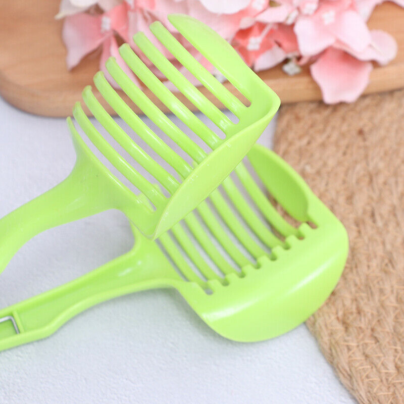 Plastic Vegetable Fruit Cutter Potato Tomato Onion Lemon Egg Peel Slicer .l8