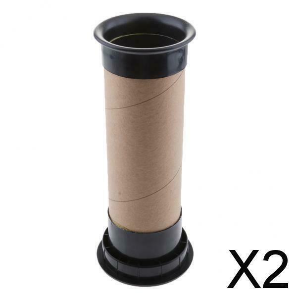 2X Subwoofer Woofer Loudspeaker Connection Tube Bass Tube Loudspeaker