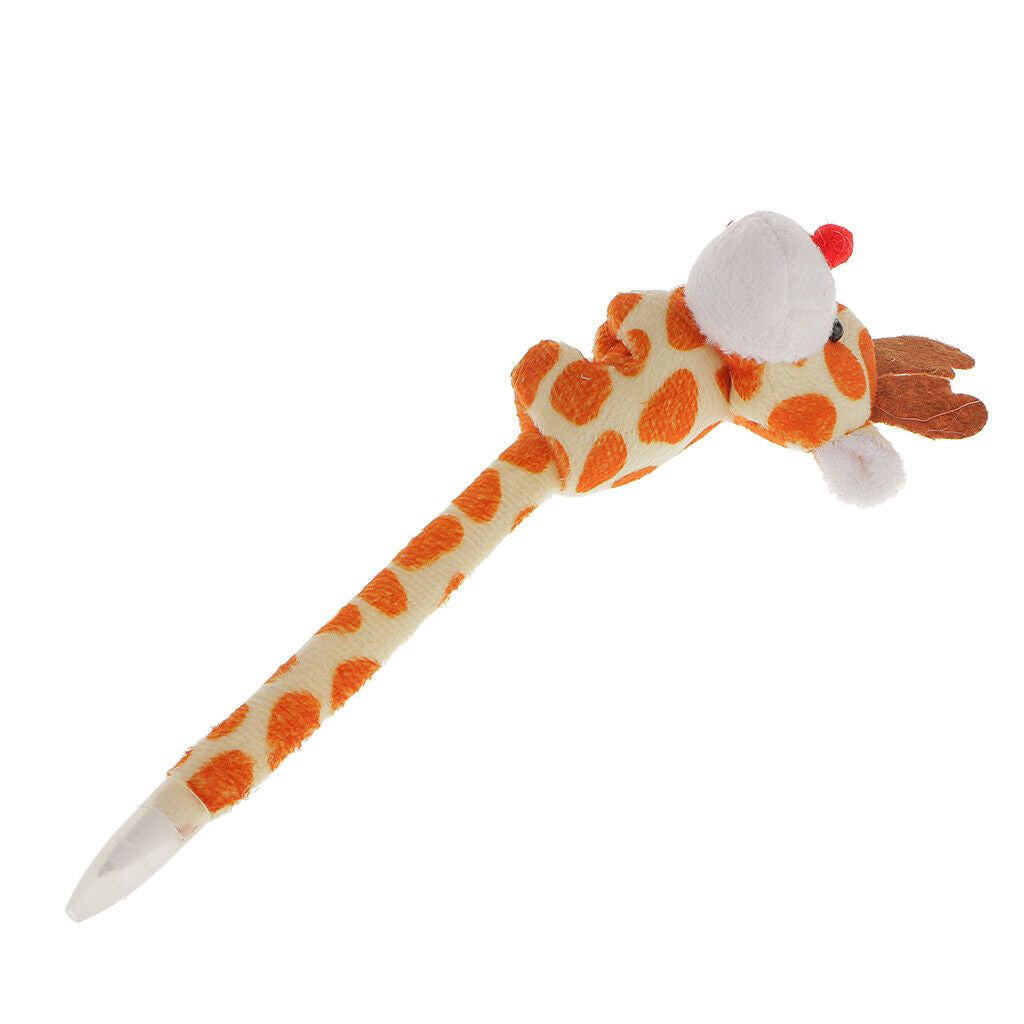 24Pcs Plush Animal Pens Plush Pens New Toys Stuffed Plushie Animal Pen Gifts