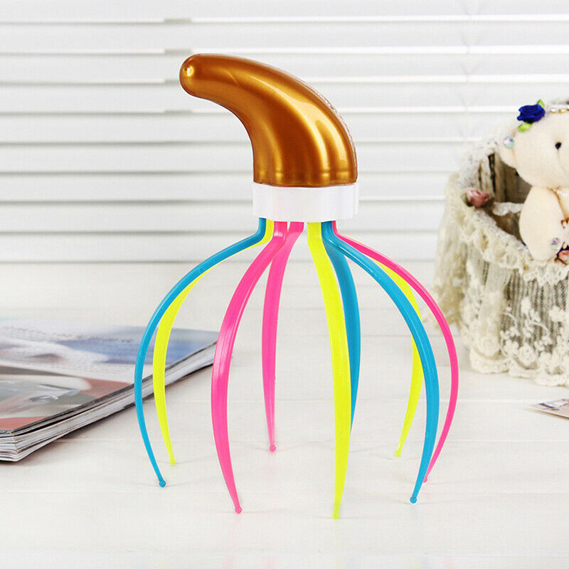 Claw Massager Body Massager Octopus Head Scalp Neck Stress Release Relax .l8