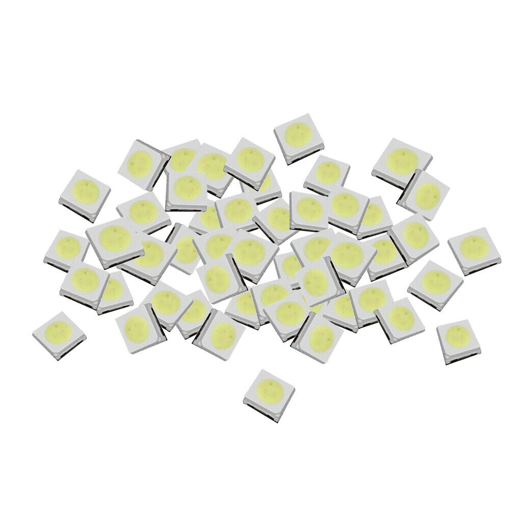 50 Pcs. LED Diodes Light-emitting Diodes For Modeling, 2 W, White