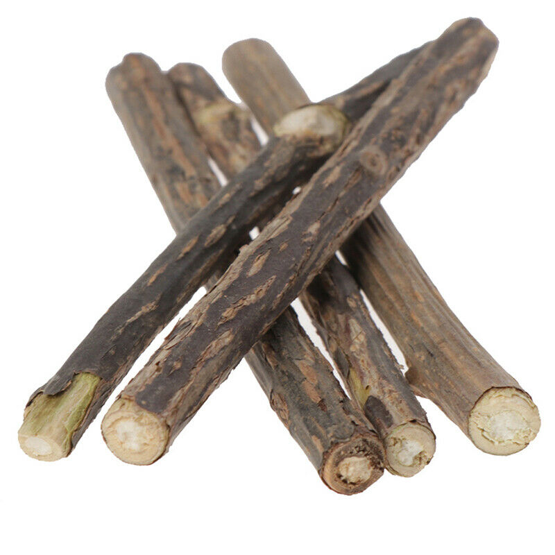 5x Cat Cleaning Teeth Pure Natural Catnip Stick Pet Molar Toothpaste Snac.l8
