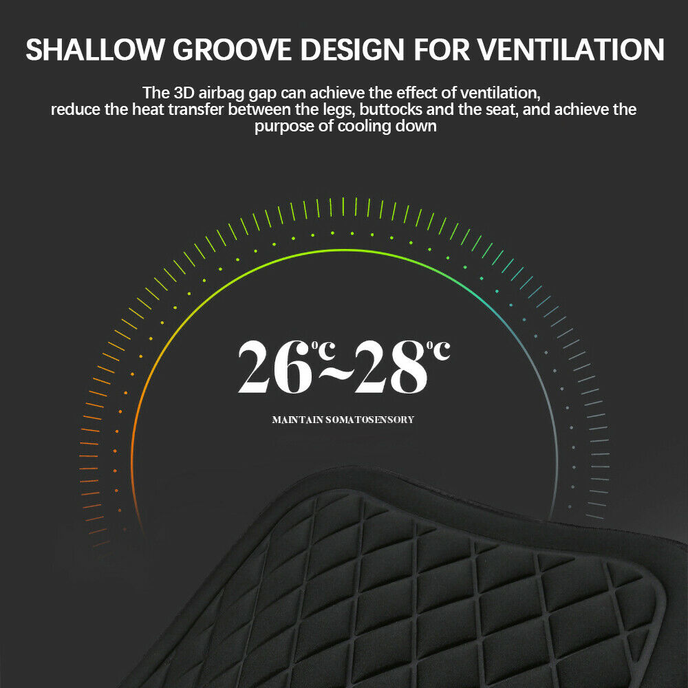 Car Seat Cover Breathable Pad Mat Front Seat Protector Chair Cushion Non-Slip