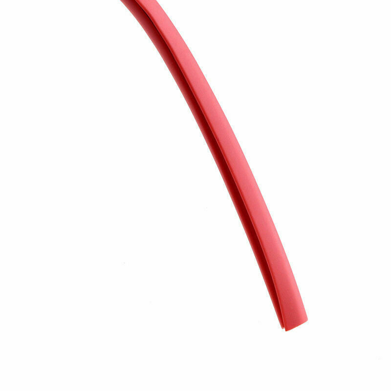 Car Exterior Door Moulding Trim Rubber Strip Scratch Protector Cover Red 16FT/5M