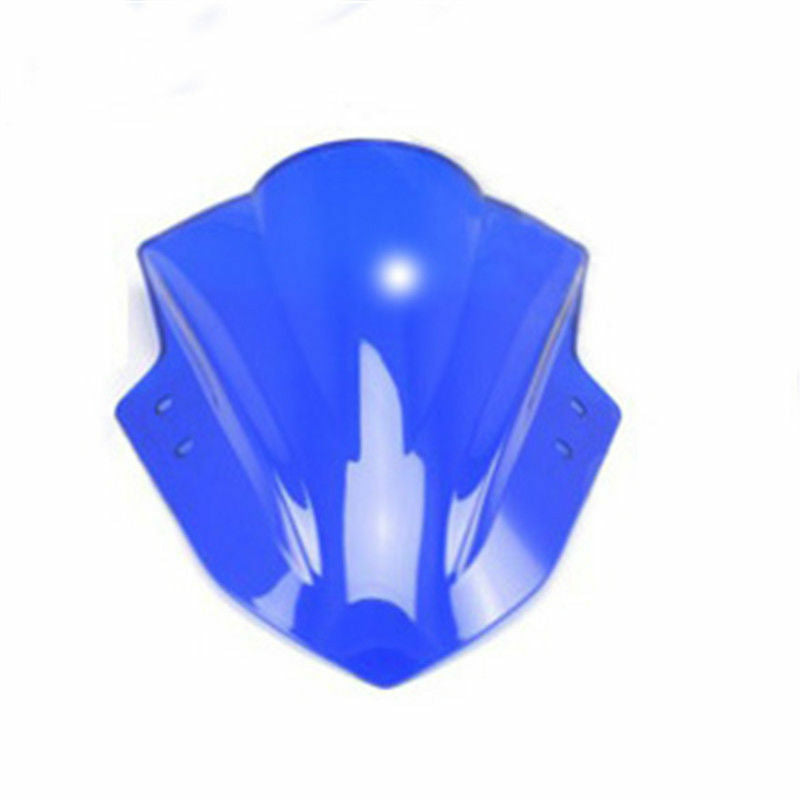 Blue Double Bubble Windshield  for Kawasaki Ninja 300 EX300R 300R 2013-2017